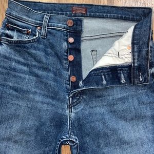 MOTHER Denim - The Tomcat Hover High-Rise Jeans